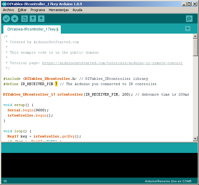 libraries con IRremote4.4.0 y IRcontroller y ZIPs